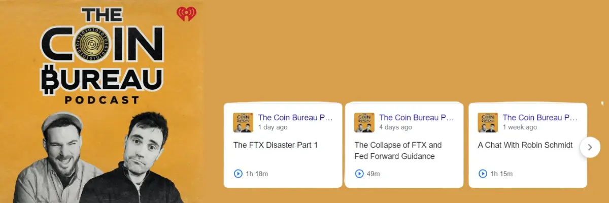 The Coin Bureau Podcast: Crypto Without the Hype