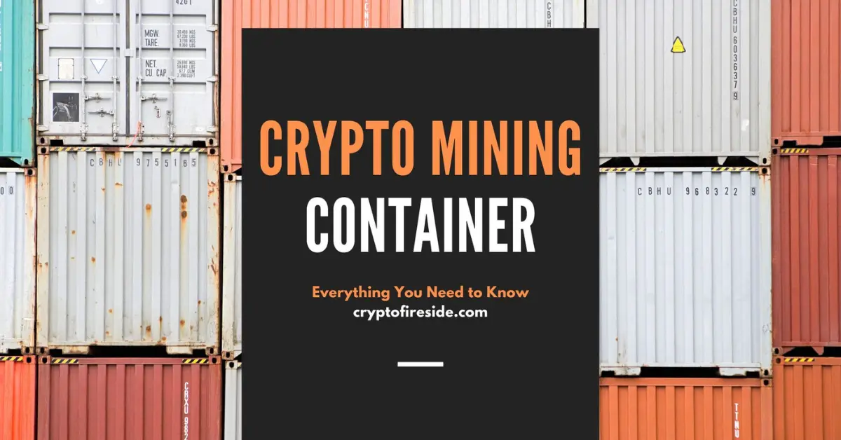 Crypto Mining Container