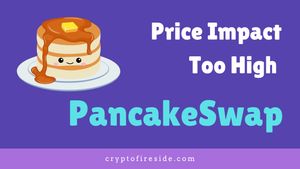 A picture with a smiling pancake and the words 